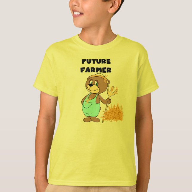 Bear Future Bauer T-Shirt (Vorderseite)