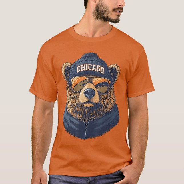 Bear Game Day for Men Women and funny T-Shirt (Vorderseite)