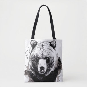 Bear Grizzly Wild Nature Free Spirit Art Malerei