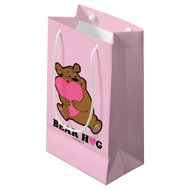 Bear Hug Geschenktasche Kleine Geschenktüte (Vorderseite Schrägansicht)
