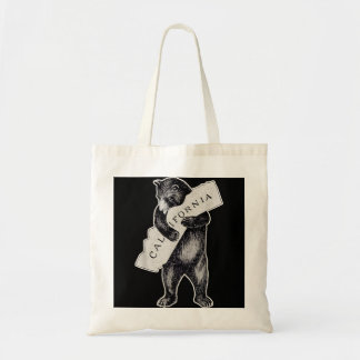 Bear Hug I Love California Shirt Art-Retro Vintage Tragetasche