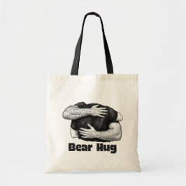 Bear Hug punny gay tote bag Tragetasche