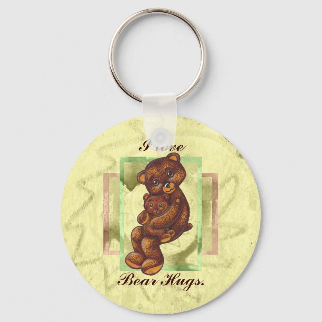 Bear Hug Schlüsselanhänger (Vorderseite)
