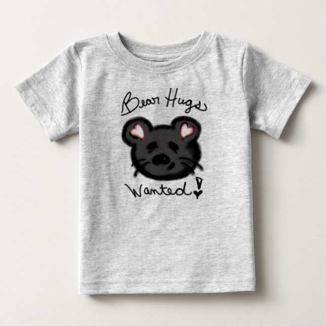 Bear Hugs Gewollt T - Shirt (Vorderseite)