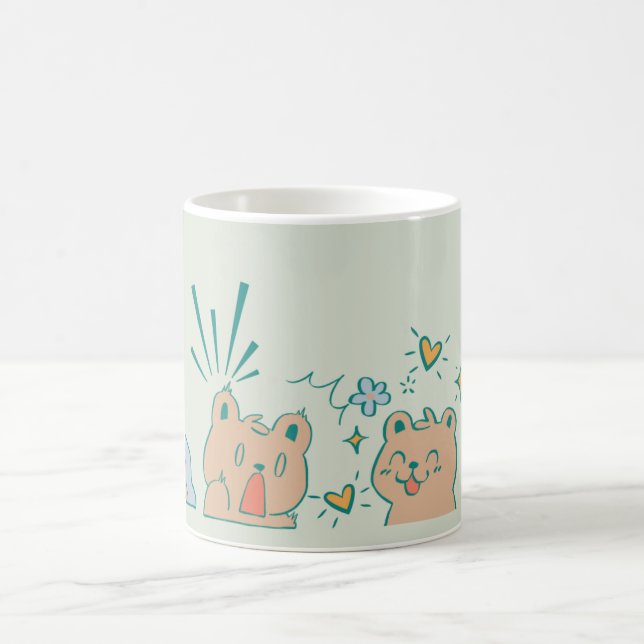 Bear Hugs Kaffeetasse (Mittel)