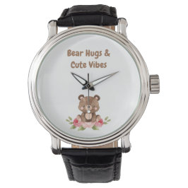 Bear Hugs und Niedliche Vibes Watch Armbanduhr
