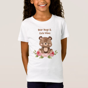 Bear Hugs und Niedliches Vibes Girl's Shirt