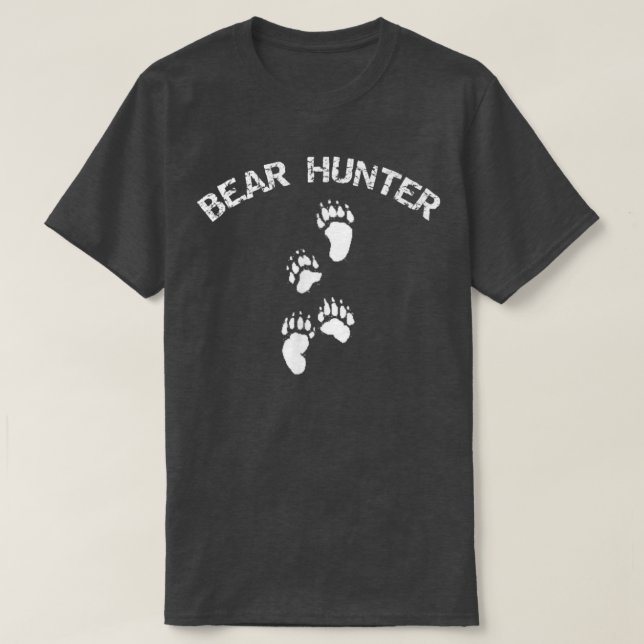 Bear Hunter Bear Junting T-Shirt (Design vorne)