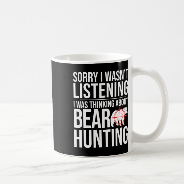Bear Hunter Jagen in Alaska Kaffeetasse (Rechts)