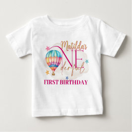 Bear in Balloon Baby Fine Jersey T - Shirt