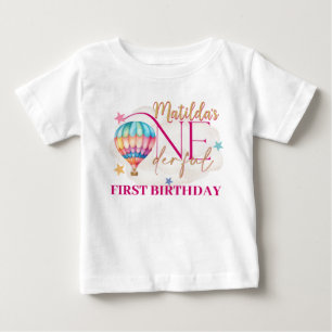 Bear in Balloon Baby Fine Jersey T - Shirt