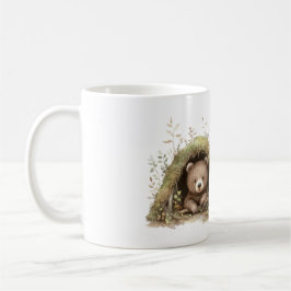 Bear in Woods Find Your Happy Place Kaffeetasse