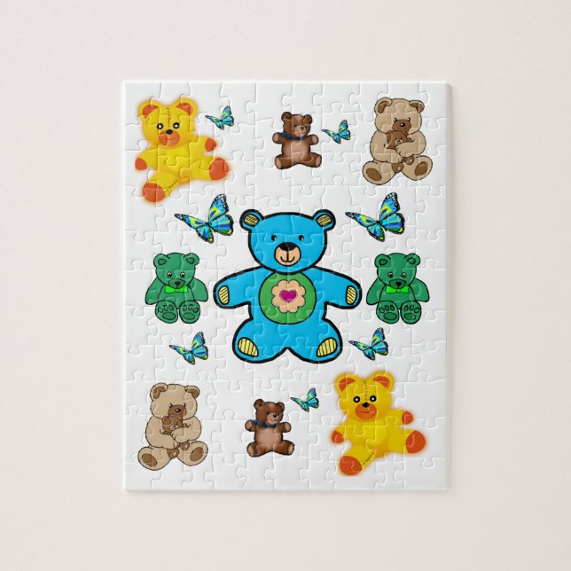 Bear Jigsaw Puzzle (Vertikal)