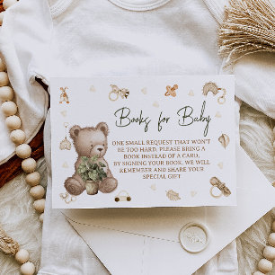 Bear Kinderzimmer Niedlich Baby Dusche Buchungsanf Begleitkarte