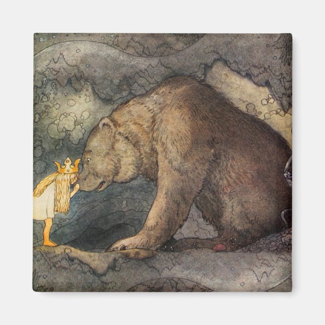 Bear Kiss Magnet (Vorne)