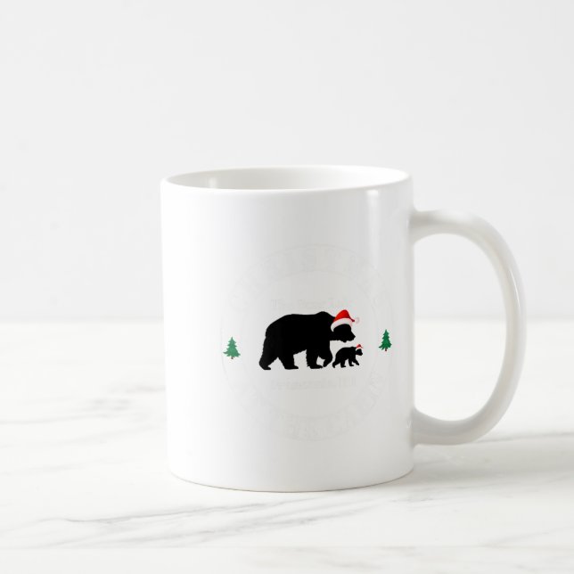 Bear Lair New Hampshire Christmas  Kaffeetasse (Rechts)