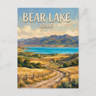 Bear Lake Idaho Postkarte
