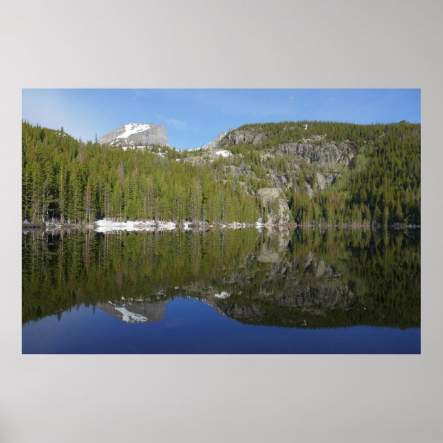 Bear Lake Reflection I Poster (Vorne)