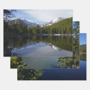 Bear Lake Spiegelung II Geschenkpapier Set