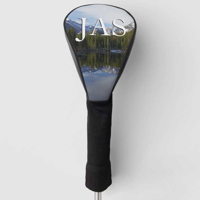 Bear Lake Spiegelung II Golf Headcover (Vorderseite)