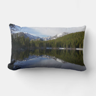 Bear Lake Spiegelung II Lendenkissen