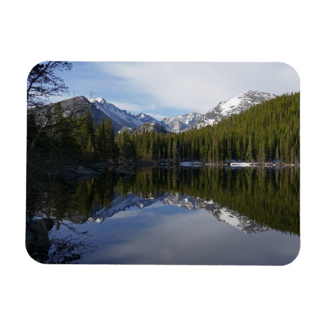 Bear Lake Spiegelung II Magnet (Horizontal)