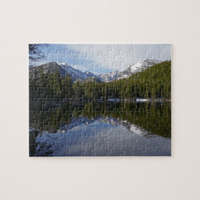 Bear Lake Spiegelung II Puzzle (Horizontal)