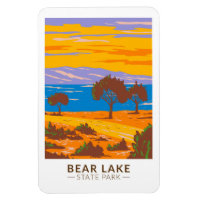 Bear Lake Staat Park Utah Vintag