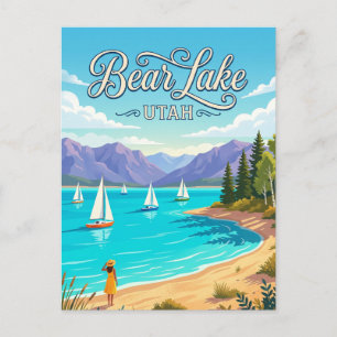 Bear Lake State Park USA Postkarte