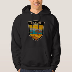 Bear Lake State Park Utah Vintage auf Deutsch Hoodie