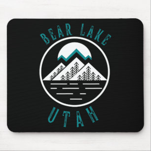 Bear Lake Utah Berg Skifahren Wandern Angeln Boot Mousepad