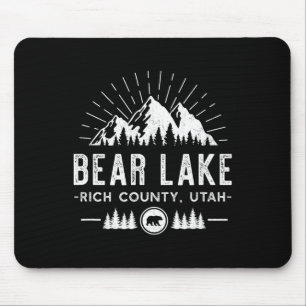Bear Lake Utah - Bergskifahren Wandern Angeln Mousepad