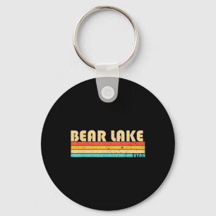 Bear Lake Utah Funny Fishing Camping Summer Schlüsselanhänger