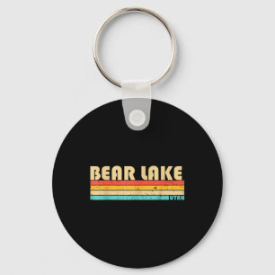 Bear Lake Utah Funny Fishing Camping Summer Schlüsselanhänger