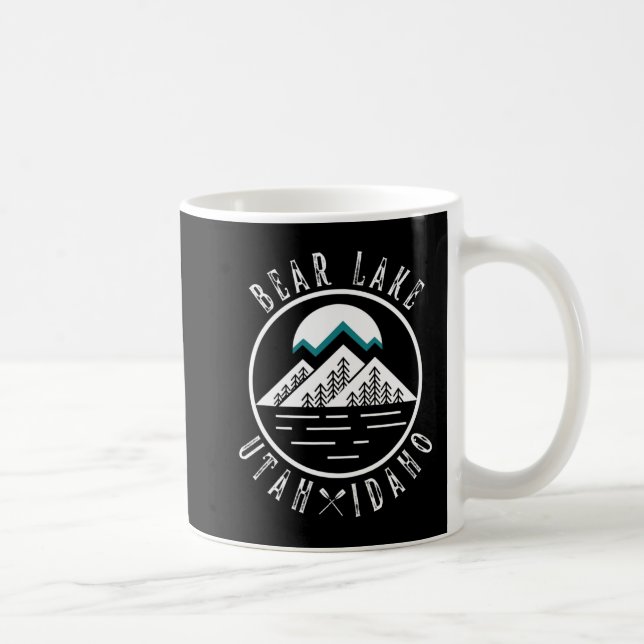 Bear Lake Utah Idaho Camping Boating  Kaffeetasse (Rechts)