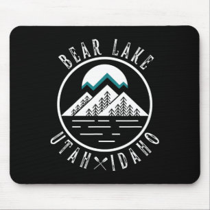 Bear Lake Utah Idaho Camping Bootfahren Mousepad
