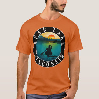 Bear Lake Wisconsin Kayaking T-Shirt