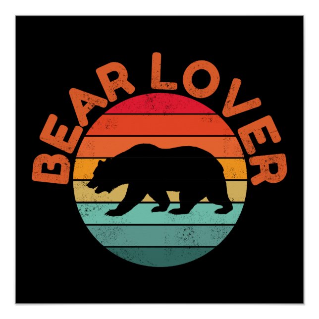 BEAR LOVER POSTER (Vorderseite)