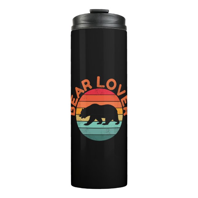 BEAR LOVER THERMOSBECHER (Vorderseite)