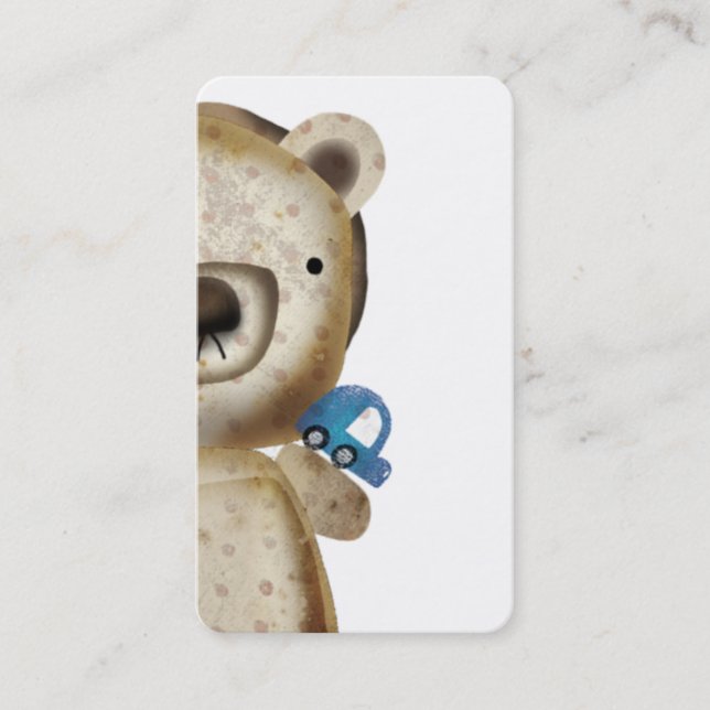 BEAR Mega Kawaii Visitenkarten Visitenkarte (Vorderseite)
