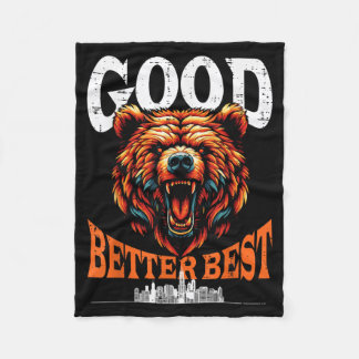 Bear Men Women Kids Boys Youth Teen Fleecedecke