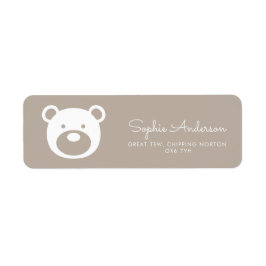 Bear Moderne Minimalistische Babydusche