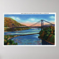 Bear Mountain Hudson River Bridge