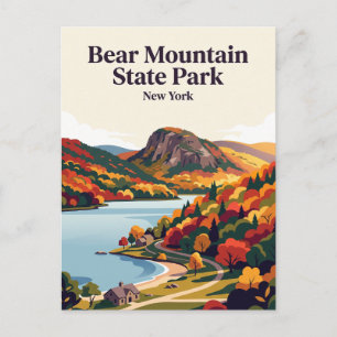 Bear Mountain State Park New York Postkarte