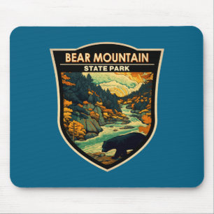Bear Mountain State Park New York Reise Vintage  Mousepad