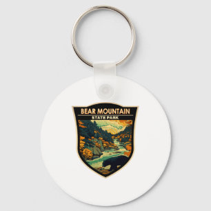 Bear Mountain State Park New York Reise Vintage Schlüsselanhänger