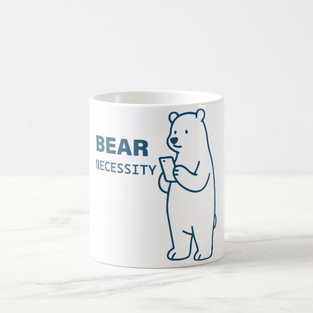 Bear Necessity Kaffeetasse (Mittel)