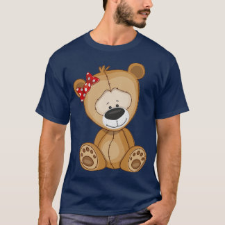 Bear Niedlich Loveable Kawaii toon T-Shirt