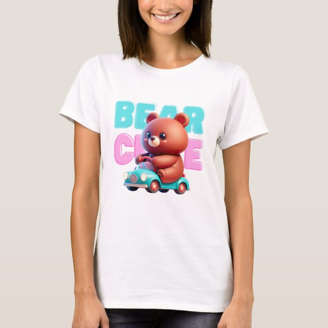 Bear Niedlich Women's T - Shirt (Vorderseite)
