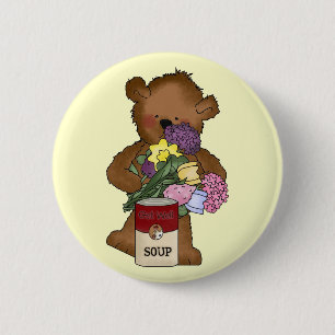 Bear Nurse Button